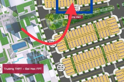 Nắm Chủ Bán Lô Đất FPT KẸP Công Viên Cây Xanh - Gần Trường ĐH FPT