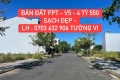 BÁN ĐẤT FPT KHU V5 - 4 TỶ 550