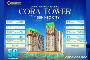 CĂN HỘ CORA TOWER NHẬN NGAY GIÁ BÁN TỐT NHẤT