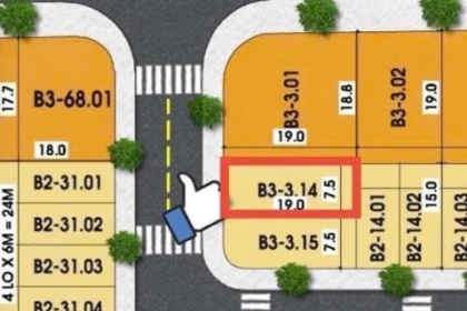  LÔ ĐẤT FPT SÁT ĐƯỜNG NAM KỲ KHỞI NGHĨA -  142M2 NẰM TRÊN TRỤC SHOPHOUS